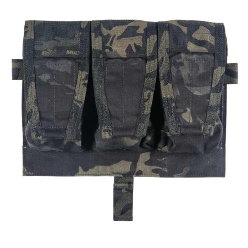 Crye AVS Detachable Flap, 7.62 Plate Carrier Accessories Crye Precision MultiCam Black 
