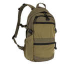 Front view of Crye Precision AVS 1000 Pack in Ranger Green modular tactical assault pack with 3x3 MOLLE panel and streamlined profile, compatible with Crye AVS and JPC plate carrier systems for adaptable mission loadouts and hydration carry