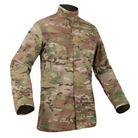 Crye Precision FR Field Shirt in Multicam featuring inherently flame-resistant High Strength Commando Twill fabric, a streamlined field shirt design, and low-profile tactical pockets.