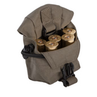 Crye Precision Frag Pouch mounted on MOLLE plate carrier carrying inert training rounds showing adjustable retention and modular utility use