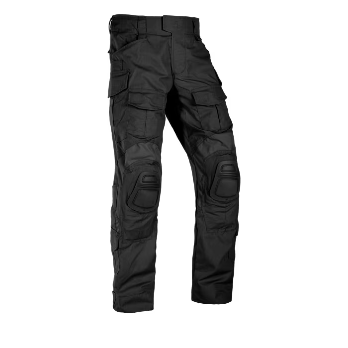 Crye Precision G3 Combat Pants in Black built with durable NYCO ripstop fabric, integrated knee protection compatibility, and a combat-proven design.