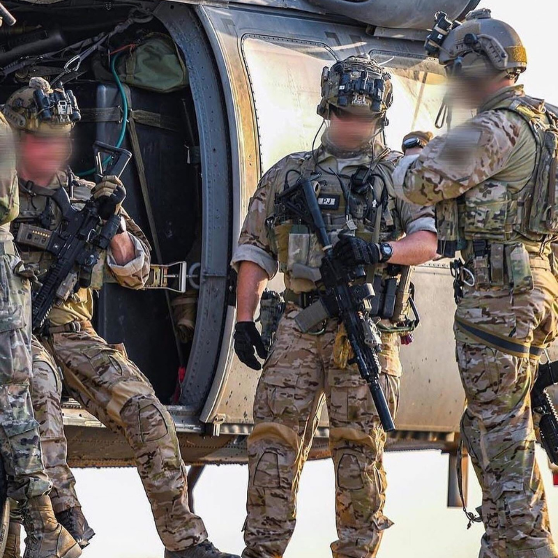 On body view of the Crye Precision G3 Combat Pants being worn during a mission showing the combat ready fit, stretch mobility panels, and operational performance in real field use.