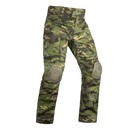 Crye Precision G4 Combat Pants in MultiCam Tropic, built from VTX RIPSTOP™ stretch fabric with Invista T420 nylon for durability in jungle and tropical environments. Features cargo pockets, mesh venting, and kneepad adjustment for field use.