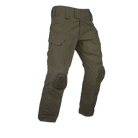 Crye Precision G4 Combat Pants in Ranger Green, built from VTX RIPSTOP™ stretch fabric with Invista T420 nylon for durability and mobility. Designed for military, law enforcement, and range training with cargo pockets and kneepad adjustment.