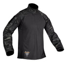 Crye Precision G4 Combat Shirt in Multicam Black featuring a flame-resistant torso, VTX RIPSTOP sleeves, and a low-profile combat shirt design.
