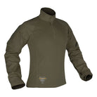 Crye Precision G4 Combat Shirt in Ranger Green featuring a flame-resistant torso, VTX RIPSTOP sleeves, and ergonomic construction for tactical use.