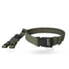 Crye Precision GP Pouch 11x6x4 Drop Leg Mount in Ranger Green | Converts GP pouch for drop leg carry with secure elastic strap and MOLLE belt fit.