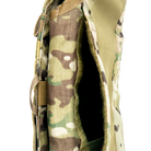 Crye Precision JPC R-SERIES Plate Carrier in Multicam showing interior Velcro insert points | Modular plate carrier with customizable pouch placement and loadout options.