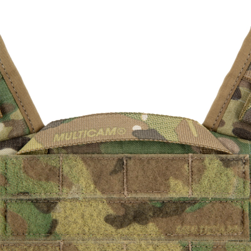 Crye Precision R-SERIES Assault Harness back strap view | Features 1” heavy-duty elastic and Mil Spec webbing for secure fit, modular attachment, and plate carrier integration.