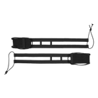 Crye Precision R-Series 2-Band Structural Cummerbund in Black featuring a structural load-bearing design with dual MOLLE rows and STKSS compatibility.