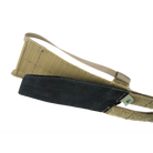 Close-up of the Crye Precision R-Series 2-Band Structural Cummerbund showing the reinforced hook-and-loop attachment interface and structural construction.