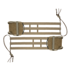Crye Precision R-Series 3-Band Structural Cummerbund in Coyote Brown built for plate carrier stability, gear mounting, and improved load distribution.