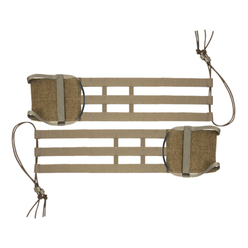 Crye Precision R-Series 3-Band Structural Cummerbund in Coyote Brown built for plate carrier stability, gear mounting, and improved load distribution.
