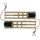 Crye Precision R-Series 3-Band Structural Cummerbund in MultiCam showing the three-row MOLLE layout and structural support design.