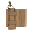 Crye Precision R-Series M4 Side Pouch in Coyote Brown featuring adjustable retention and streamlined access to rifle magazines.