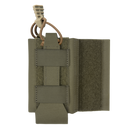 Crye Precision R-Series M4 Side Pouch in Ranger Green featuring low-profile magazine retention, adjustable depth, and side-mounted plate carrier integration.