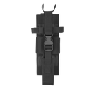 Crye Precision R-Series Radio Pouch in Black built for secure communications equipment carry, rapid access, and streamlined tactical loadouts.