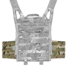 Crye Precision R-Series Side MOLLE Panel Set mounted on both sides of a plate carrier, illustrating expanded MOLLE real estate for modular loadout customization.