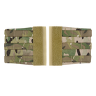Crye Precision R-Series Side MOLLE Panel Set in MultiCam featuring hook-and-loop backing and PALs webbing for expanding plate carrier mounting space.