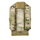 Crye Precision R-Series Zip-On Pack Adapter in MultiCam featuring breathable spacer mesh, foam padding, and compatibility with R-Series Zip-On Packs and Assault Harness systems.
