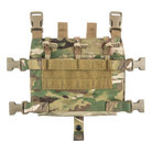 Crye Precision R Series M4 Jump Flap in Multicam modular chest rig placard designed for scalable tactical loadouts and R Series integration