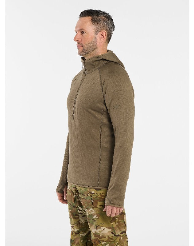 DELTA AR 1/2 ZIP NECK HOODY Crocodile 2NDs Arc'teryx LEAF Delta AR