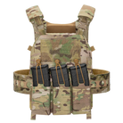 Ferro Concepts ADAPT 3AC Cummerbund installed on plate carrier showing low profile load bearing configuration