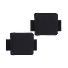 Ferro Concepts 3AC Side Plate Pockets 6x6 Black low profile side armor carriers with flexible Tweave stretch construction