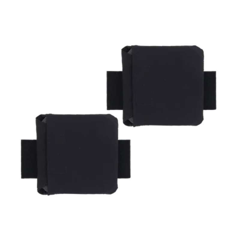 Ferro Concepts 3AC Side Plate Pockets 6x6 Black low profile side armor carriers with flexible Tweave stretch construction