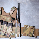 Ferro Concepts 3AC Side Plate Pockets 6x6 shown as part of complete plate carrier and cummerbund setup with side armor capability