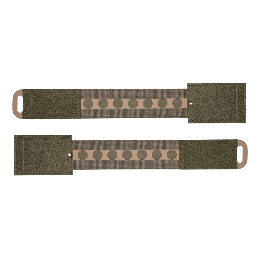 Ferro Concepts ADAPT 3AC Cummerbund Ranger Green featuring MOLLE compatible rigid stretch design for plate carriers