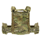 Ferro Concepts ADAPT Back Panel Water attached to rear of plate carrier providing streamlined hydration storage without excess bulk