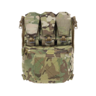 Ferro Concepts Back Panel Banger in Multicam featuring expandable storage pockets and general purpose compartment for plate carrier loadouts