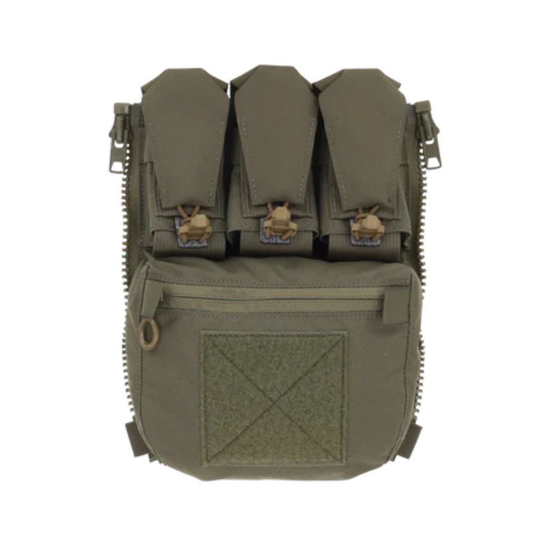 Ferro Concepts Back Panel Banger Ranger Green rear carrier storage panel with expandable pockets and removable retention flaps