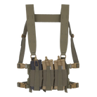 Ferro Concepts Chesty Rig Mini Harness shown with magazine pouches attached, demonstrating a scalable modular chest rig configuration.