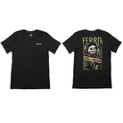 Ferro Concepts Loyal Reaper Tee displaying front chest logo and full back Loyal Reaper graphic with Multicam inspired artwork