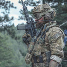 Operator wearing Ferro Concepts Slickster BASE plate carrier with tactical gear – modular setup for the best duty plate carrier performance in real-world missions