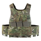 Ferro Concepts Turnover Double 762 mounted inside a plate carrier kangaroo pouch showing streamlined magazine retention and rapid access