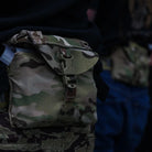Side profile of GBRS Group IFAS IFAK Pouch highlighting slim low bulk design for streamlined tactical loadouts