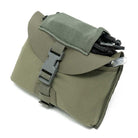 GBRS Group IFAS Individual First Aid System Pouch Ranger Green showing streamlined tactical medical pouch with adjustable buckle closure