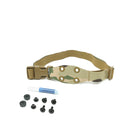 GBRS Group adjustable drop holster leg strap in Multicam with integrated Tegris reinforcement, Berry Compliant tactical holster strap compatible with True North Concepts MHA for improved holster stability, consistent draw, and duty or range use made in the USA