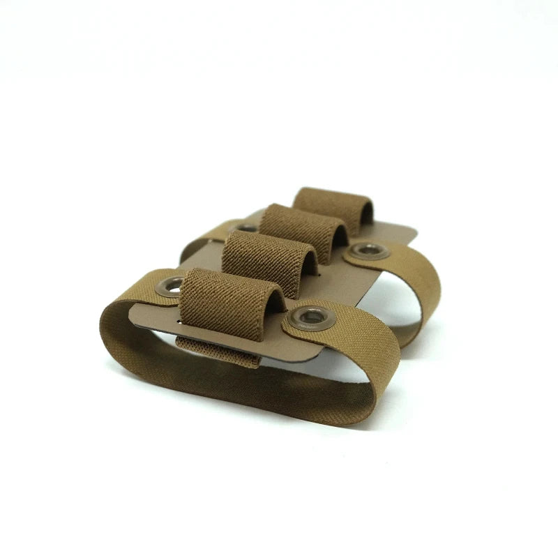 GBRS Group Shotgun Shell Sleeve Coyote tactical shotgun reload sleeve with reinforced Tegris structure and elastic retention