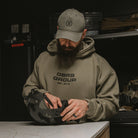 GBRS Group Instructor oversized pullover hoodie with drop shoulder fit and heavyweight fleece construction
