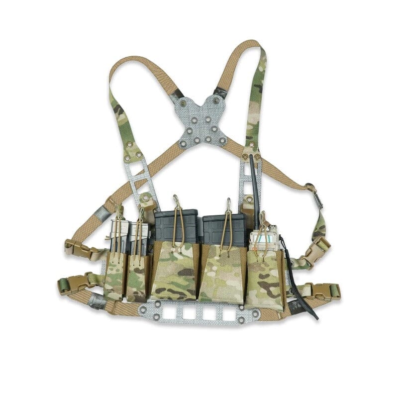 GBRS Group Modular Chest Rig Fully Assembled Complete Modular System Overview