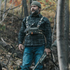 GBRS Modular Chest Rig Hunting Configuration with Utility Pouches
