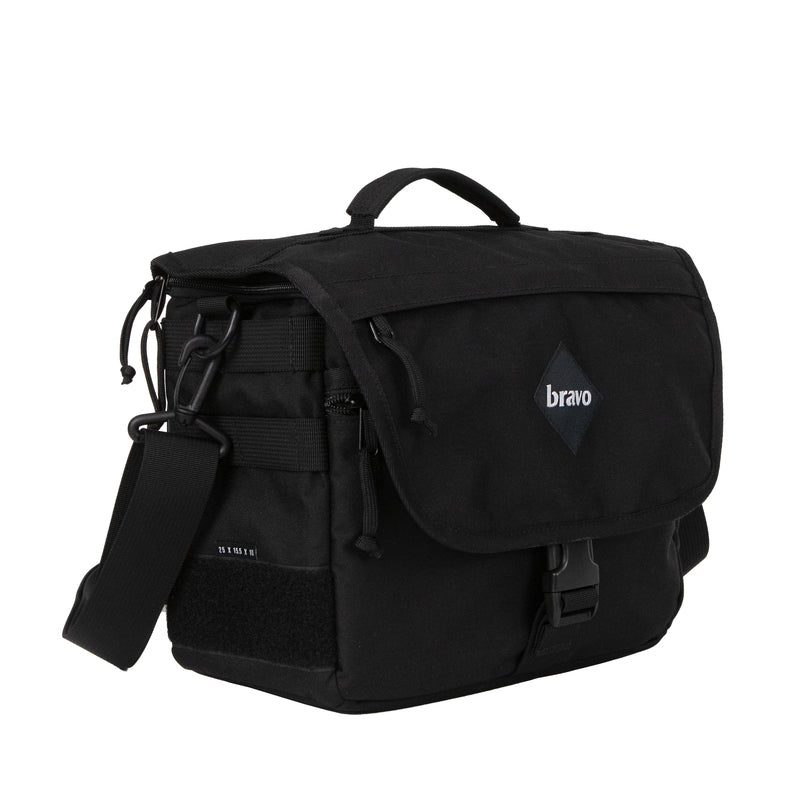 Bravo Co Hull Block 1 – Cordura Black | Modular Grab-and-Go Duffel