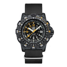 Luminox RECON Point Man 8820 Series Heritage watch displayed with the included black NATO fabric strap, highlighting the durable CARBONOX case, navigation bezel, and field-ready strap option designed for rugged outdoor and tactical environments.
