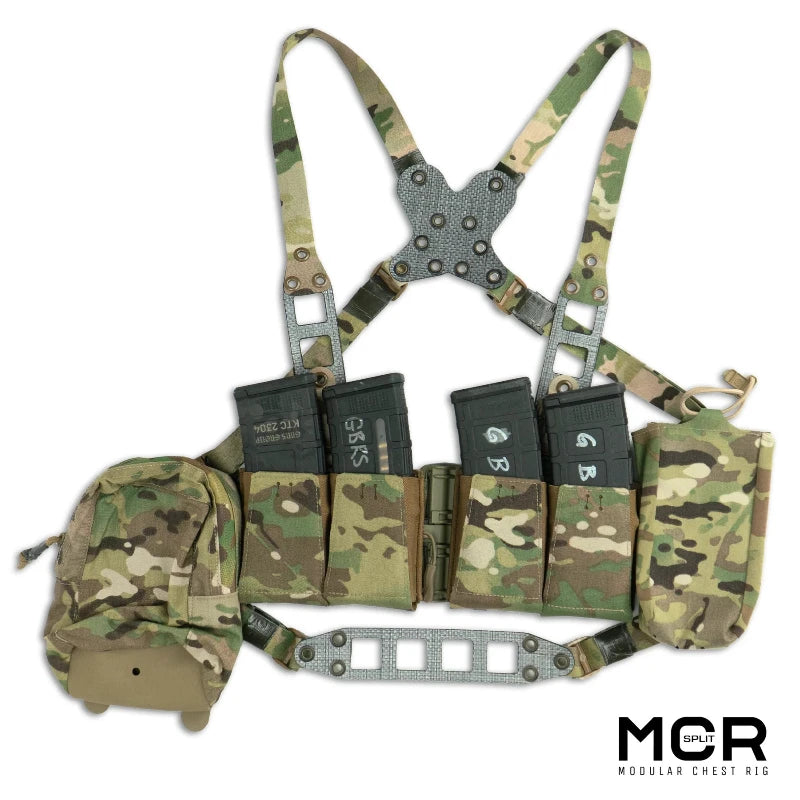 M.C.R. Split LTE Chest Rig | Modular & Customizable Tactical Rig ...
