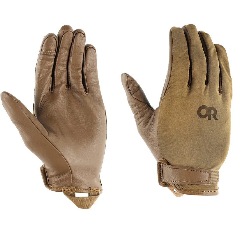 Outdoor Research UL Range Gloves made in the USA with breathable jersey knit and second-skin feel for range or field use