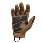 Magpul Breach Glove 2.0 Coyote palm side featuring durable goatskin leather, reinforced thumb overlay, and rolled finger construction for dexterity